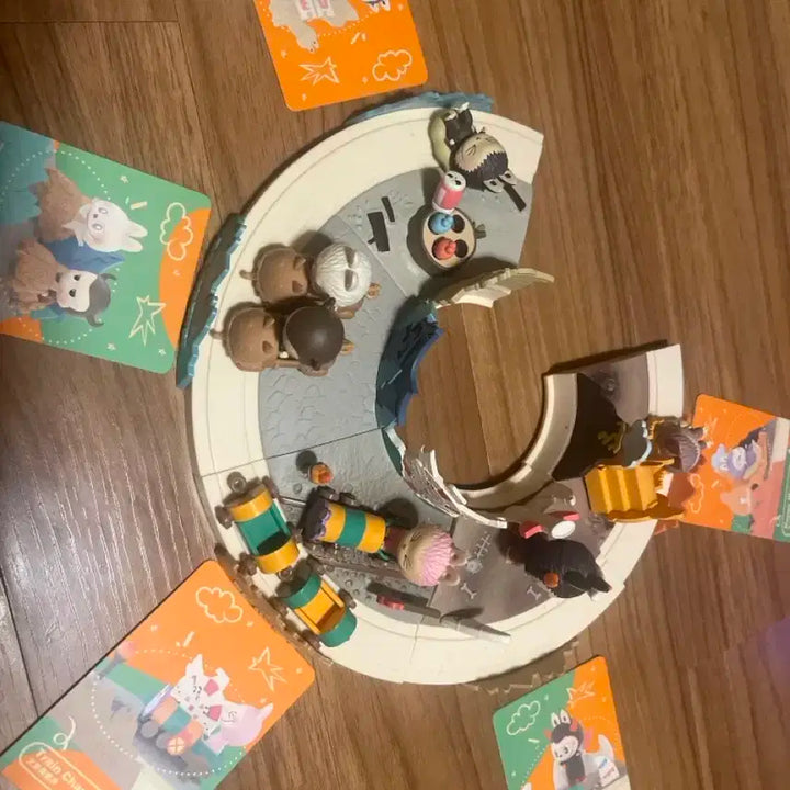 라부부 조각조각섬 시리즈 시크릿빼고 5가지 일괄판매