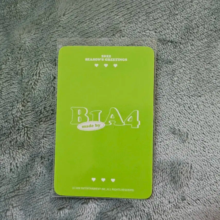 B1A4 공찬 2022 시즌그리팅 포카