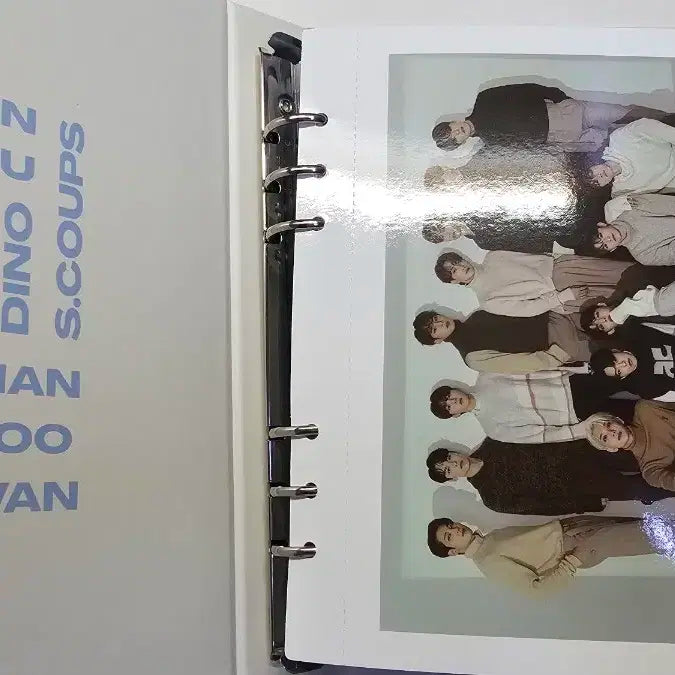 세븐틴 인컴플릿 포토카드 바인더 개봉