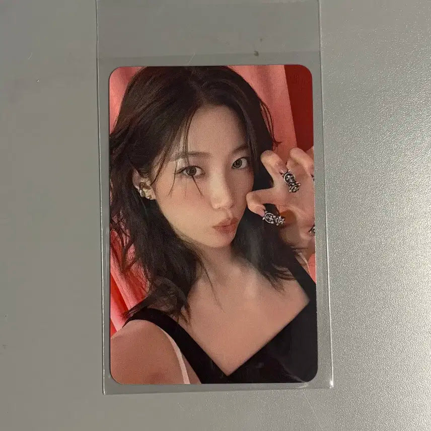 카즈하 포토카드 르세라핌 블루드림미디어 팬싸 팬사인회 미공포 특전 포카