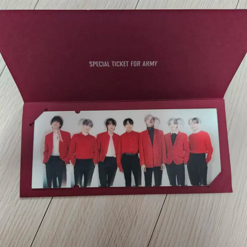 BTS 맵솔콘 랜티큘러 티켓