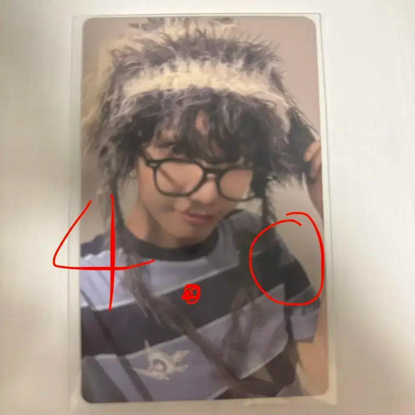 보이넥스트도어 낙원 파이널 콘서트 명재현 포카