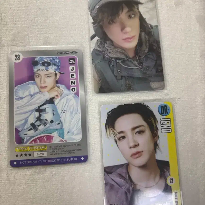 NCT DREAM 제노 포토카드 Time Riders 버전 풀셋