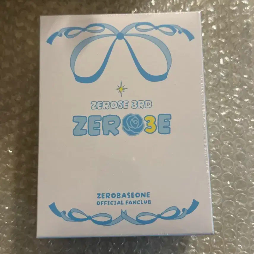 미개봉) 제베원 제로즈 팬키트 3기키트