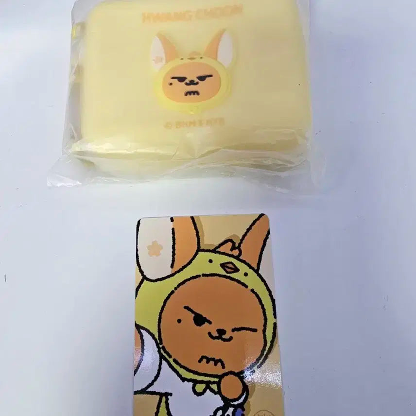 미개봉)황춘이실리콘파우치 위버스재팬특전포카세트 연준 뿔바투 투바투