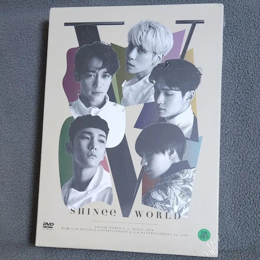 미개봉) 샤이니월드 5 선나콘 dvd 샤이니 콘서트