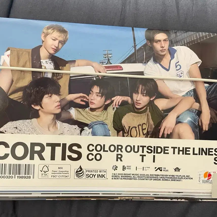 [새상품] 코르티스 EP1집 비매 싸인 앨범