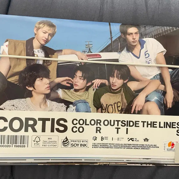[새상품] 코르티스 EP1집 비매 싸인 앨범