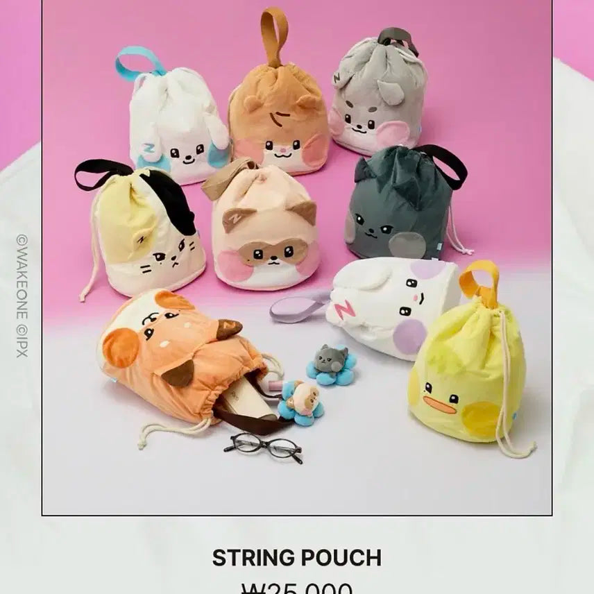 제로니 태니니 스트링 파우치 양도 판매 제로베이스원 제베원