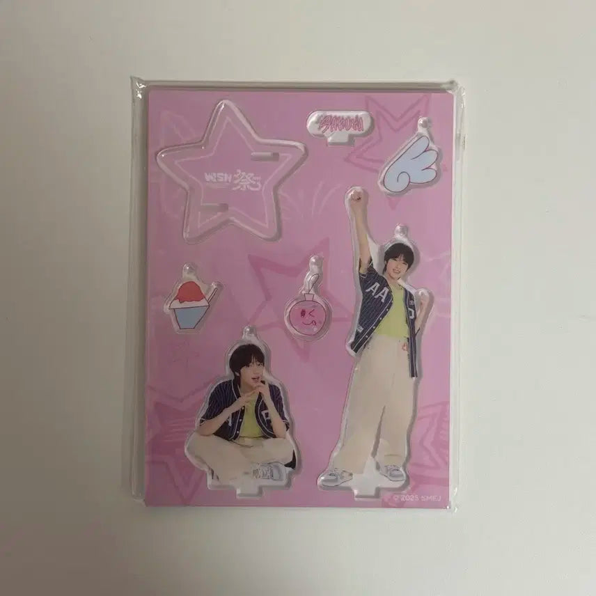 엔시티 위시 사쿠야 마츠리 일본 팬미팅 아크릴 스탠드 아크스타 키링