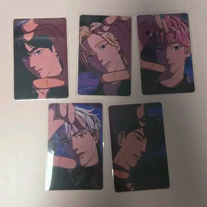 플레이브 대쉬 미공포 유플러스 유콕 드볼 손 하트 포카