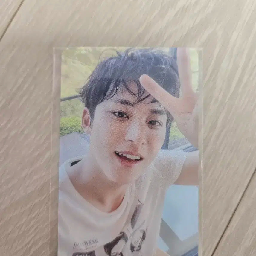 세븐틴 에스쿱스 민규 cxm 뮤플 럭드 포카