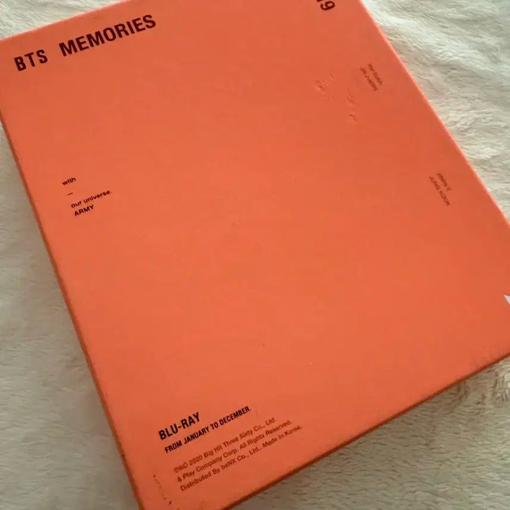 BTS Memories 2019 메모리즈 블루레이