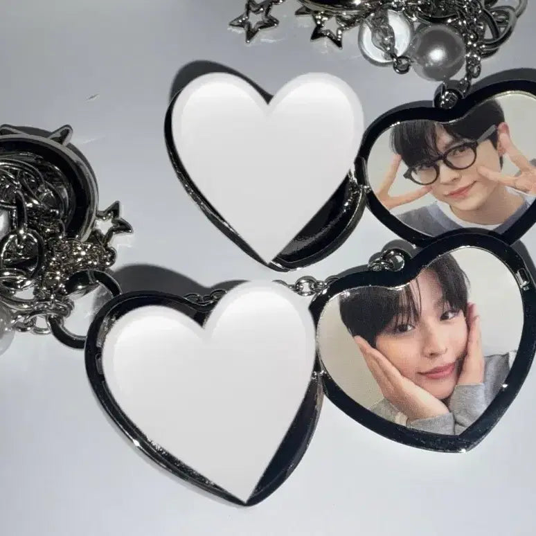 엔시티위시 스테디 MD 하트 팬던트 키링 유우시 리쿠