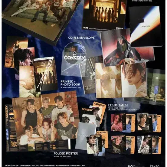 라이즈 오디세이 ODYSSEY PACKAGE ver. 미개봉 새제품 양도
