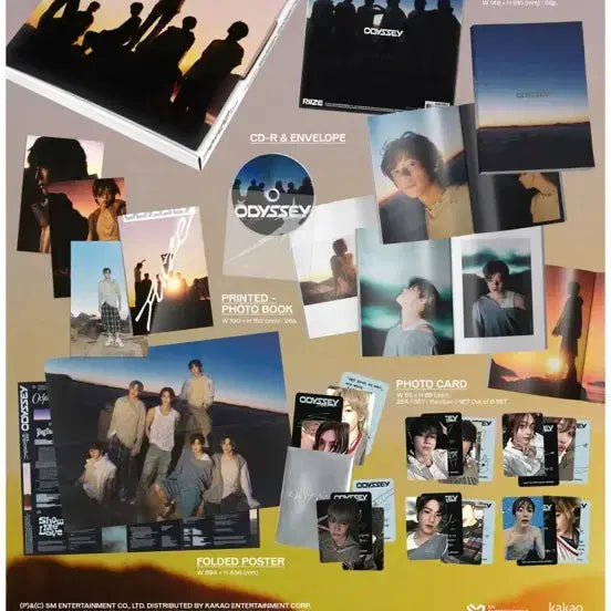 라이즈 오디세이 ODYSSEY PACKAGE ver. 미개봉 새제품 양도