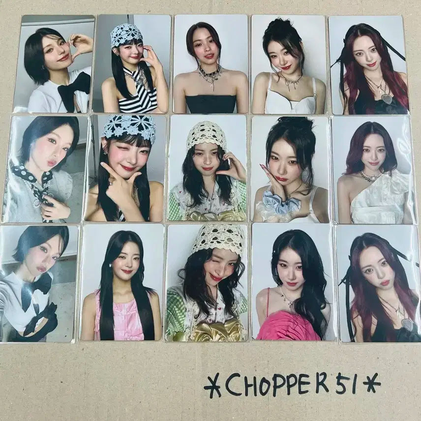 ITZY 일본 Collector 럭키드로 트레이딩카드 15매세트 판매