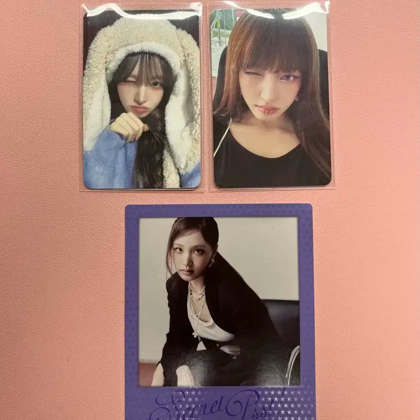 일괄)아이브 시크릿 비트로드 특전,앨범 리즈 포카