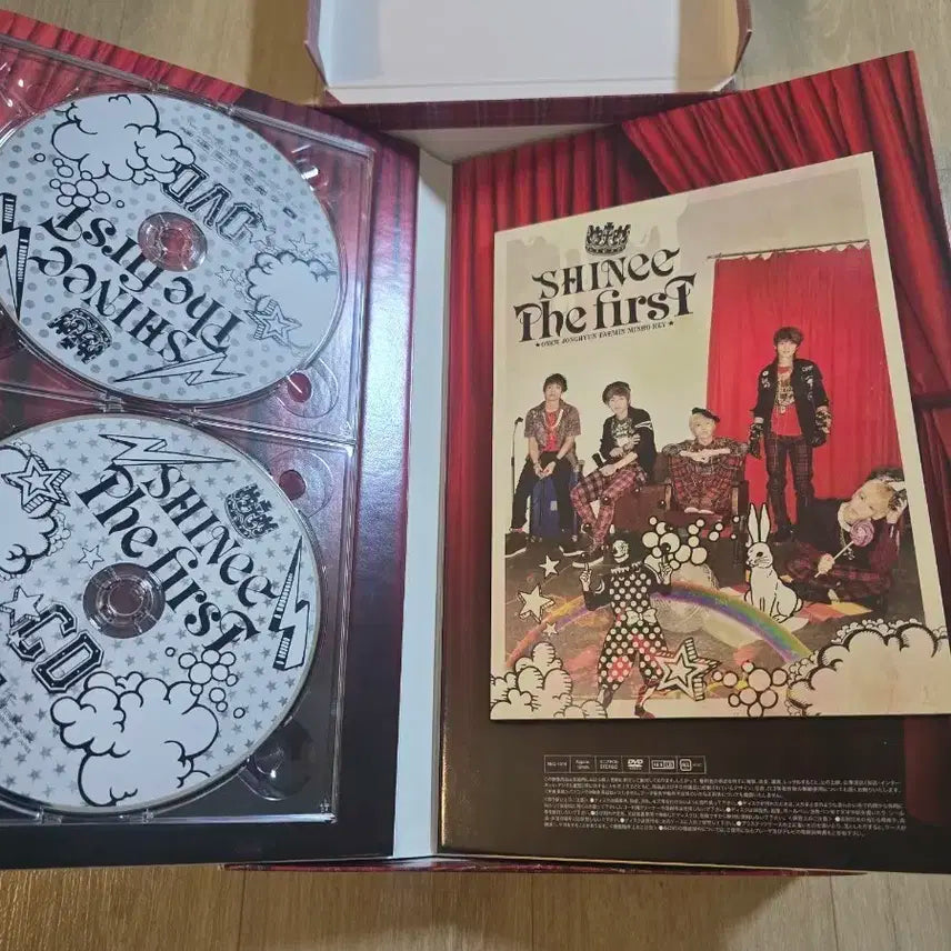 샤이니 The First DVD 앨범 풀세트