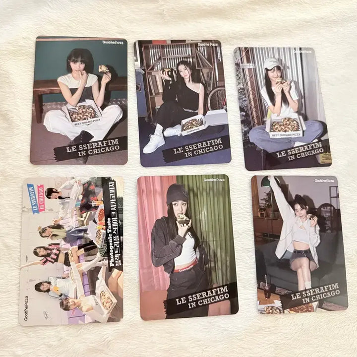 르세라핌 굽네 포카(엽서) 세트