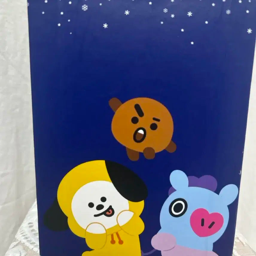 원가이하) 방탄소년단 bt21 한정판 크리스마스 스노우볼
