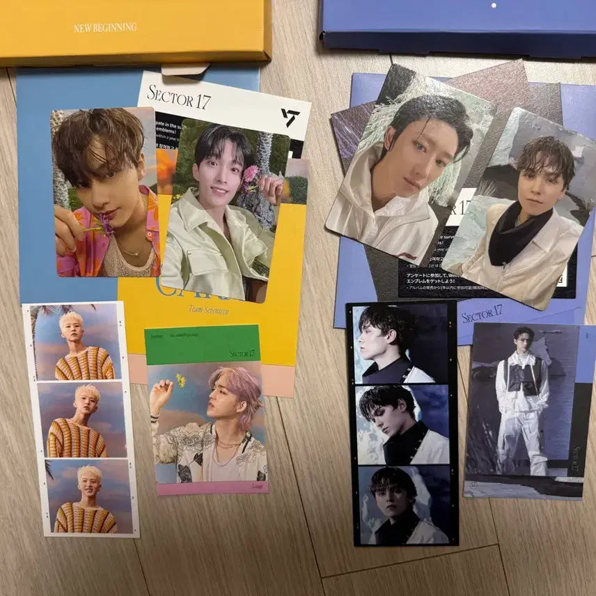 세븐틴 리패키지 섹터 17 앨범 2개 (일괄/ 포카 포함)