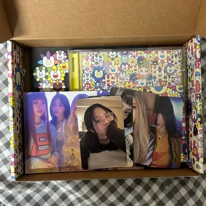 뉴진스 슈퍼내추럴 앨범 가방제외 풀세트