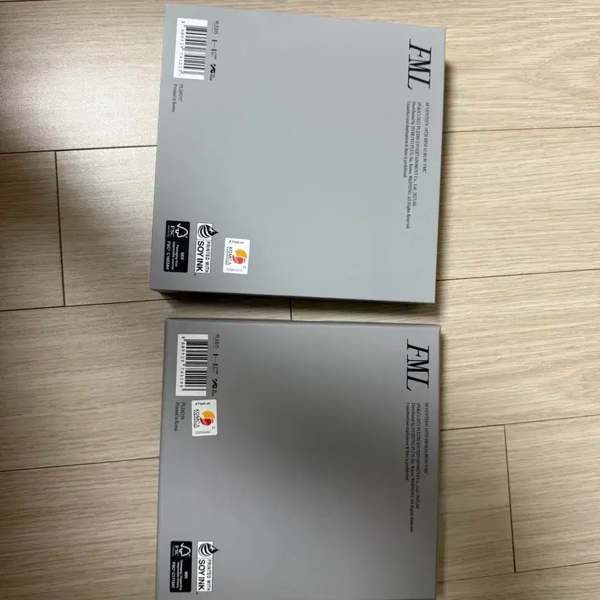 세븐틴 fml 앨범 2개 일괄 양도(포카 포함 풀셋)