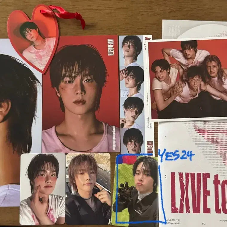 엑디즈 럽투데스 정수 앨범 구성품 일괄