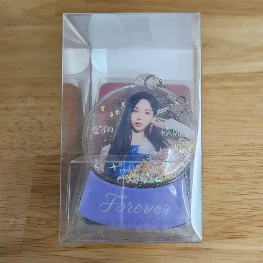 [원가양도] 에스파 카리나 Forever 쉐이커 키링 포카 세트