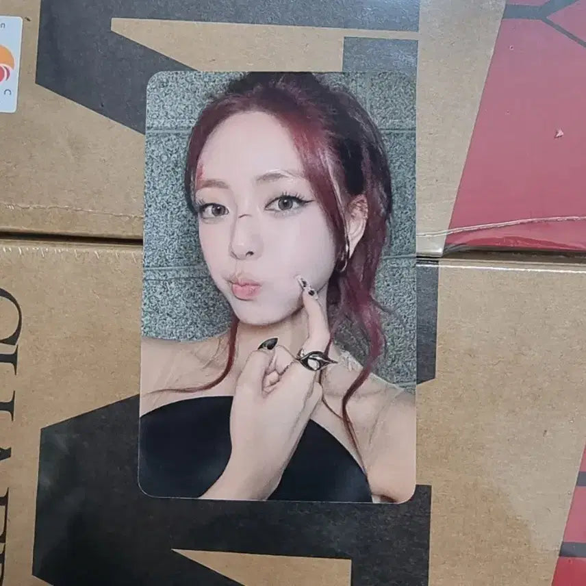 ITZY 터널비전 애플뮤직 예판 포카 유나