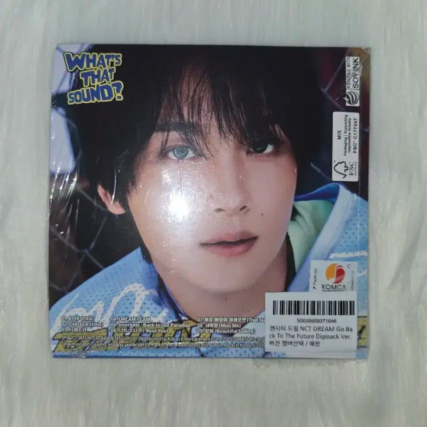 엔시티 드림 Back To The Future 앨범 디지팩 해찬 버전