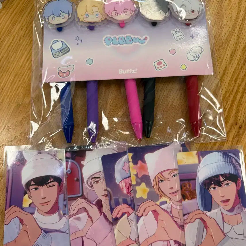 플레이브 펜 세트 부푸즈 buffz 미공포