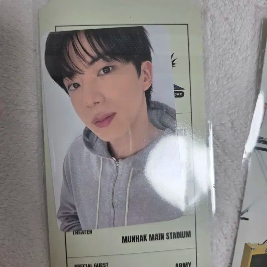 BTS 런석진 티켓 아미존 포토카드 미개봉