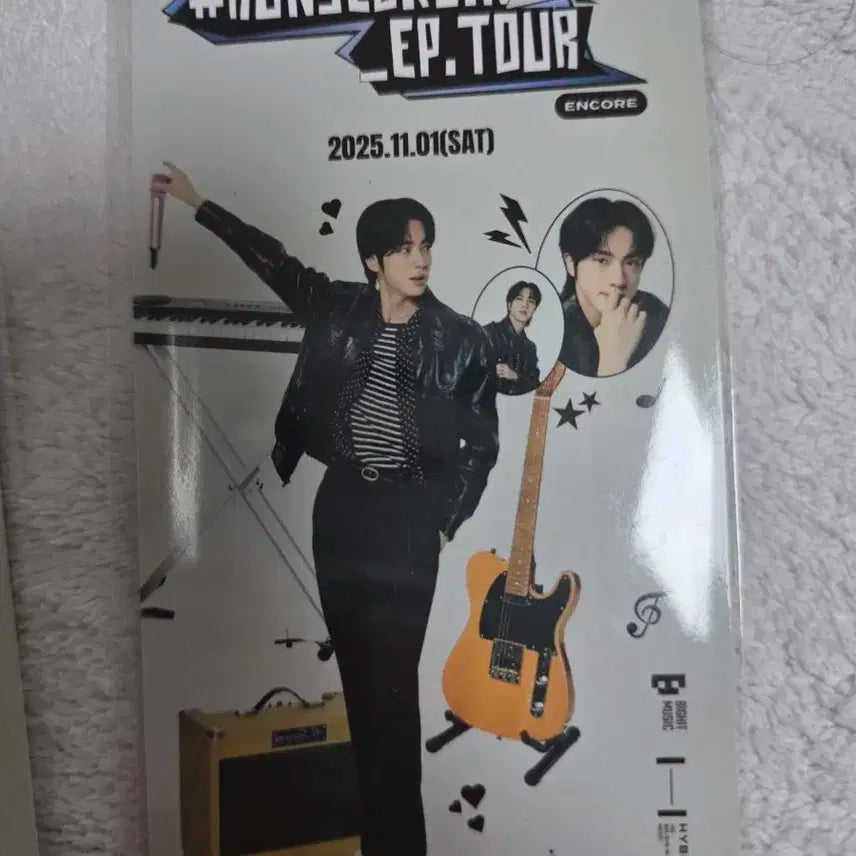 BTS 런석진 티켓 아미존 포토카드 미개봉