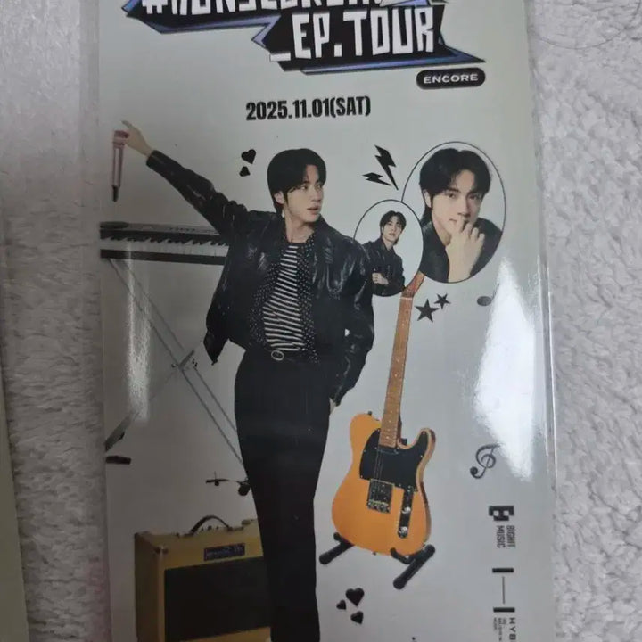 BTS 런석진 티켓 아미존 포토카드 미개봉