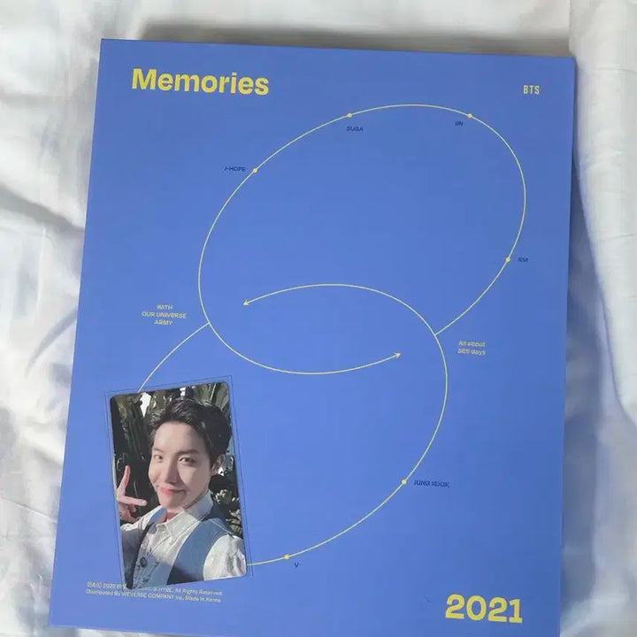 방탄 메모리즈 2021 호석 포카포함 특전제외