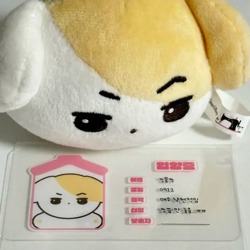 엑디즈 주연 인형 쪼물쭈