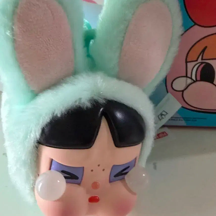 파워퍼프걸 블로섬 봉제인형 CRYBABY 콜라보