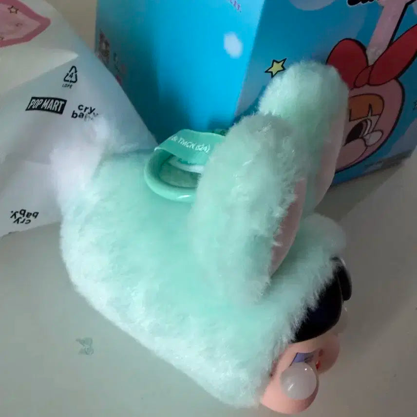 파워퍼프걸 블로섬 봉제인형 CRYBABY 콜라보