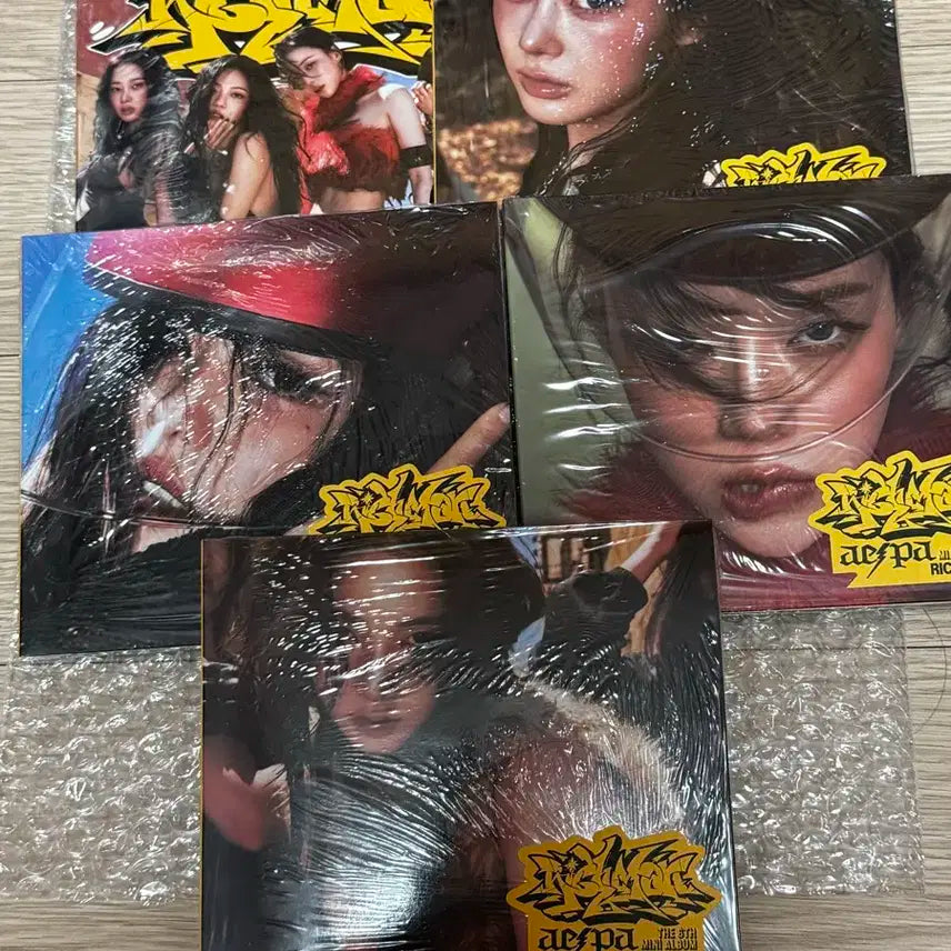 에스파 리치맨 미개봉 앨범(일괄5장)