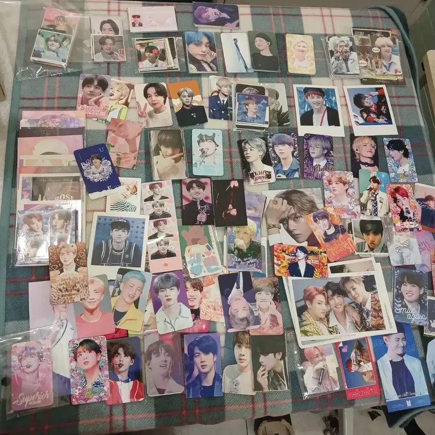 방탄소년단 비공굿포토카드 와스티커  대량