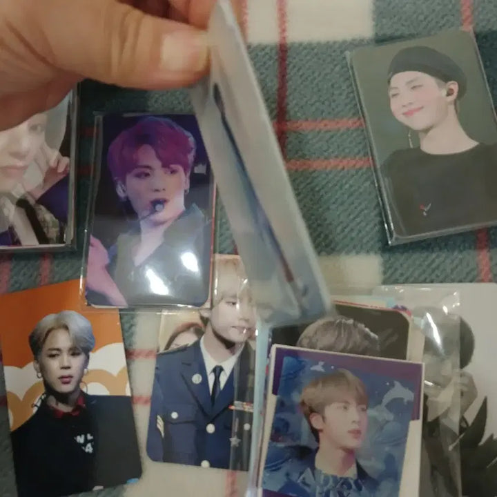 방탄소년단 비공굿포토카드 와스티커  대량
