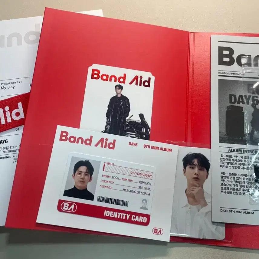 데이식스 DAY6 밴드에이드 Band Aid 앨범 풀구성 단순개봉