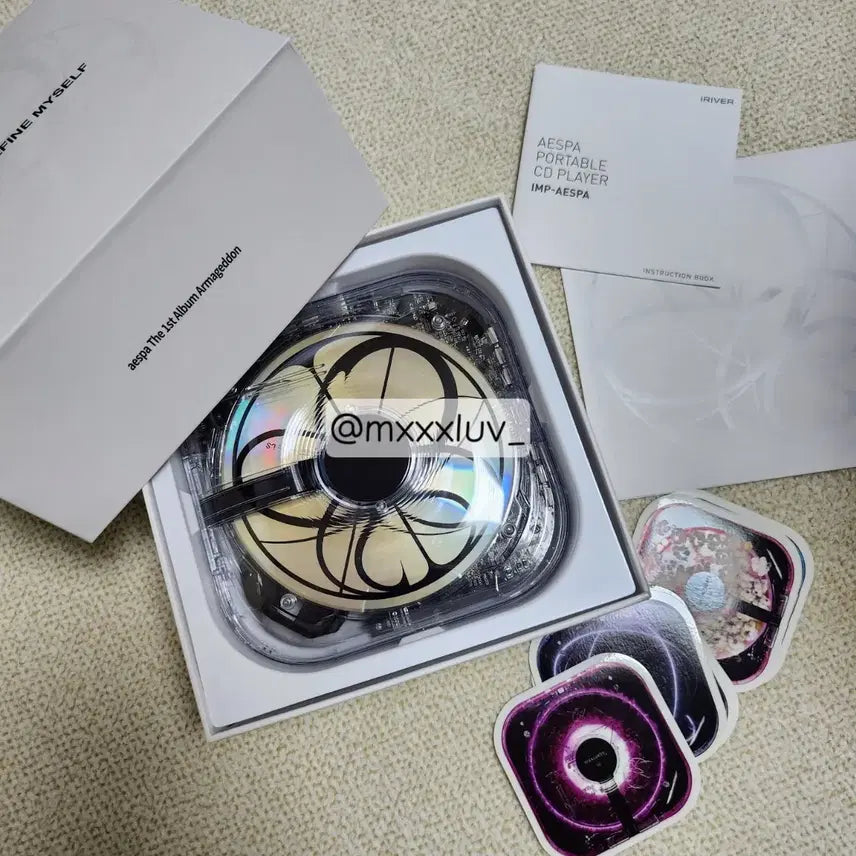 aespa 에스파 cdp 아마겟돈 앨범 양도