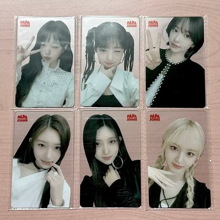 (하자X) 아이브 파파존스 포카 5차