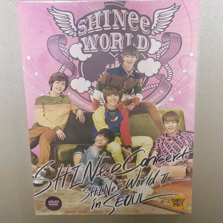 미개봉 샤이니 콘서트 해부콘 dvd 샤이니월드 2