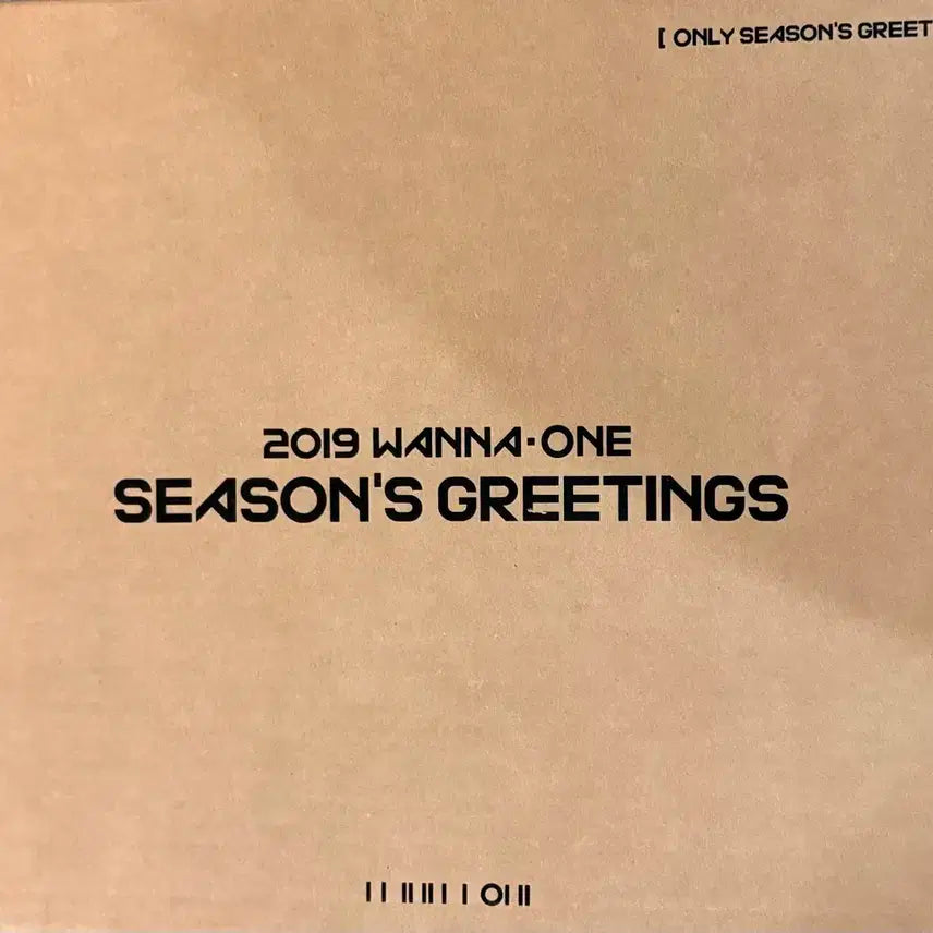 워너원 2019 공식 시즌그리팅 (판매!)