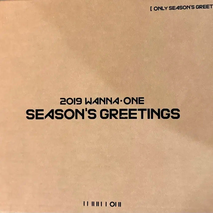 워너원 2019 공식 시즌그리팅 (판매!)