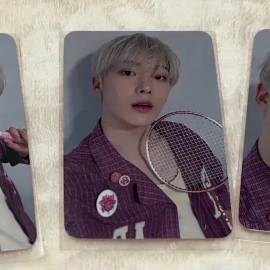 윤산하 배드민턴(케이팝플래닛) 포카세트